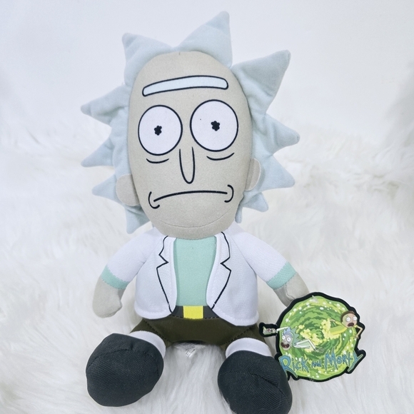 the toy factory Other - Rick Sanchez 10” Plush - From Rick and Morty 2019
